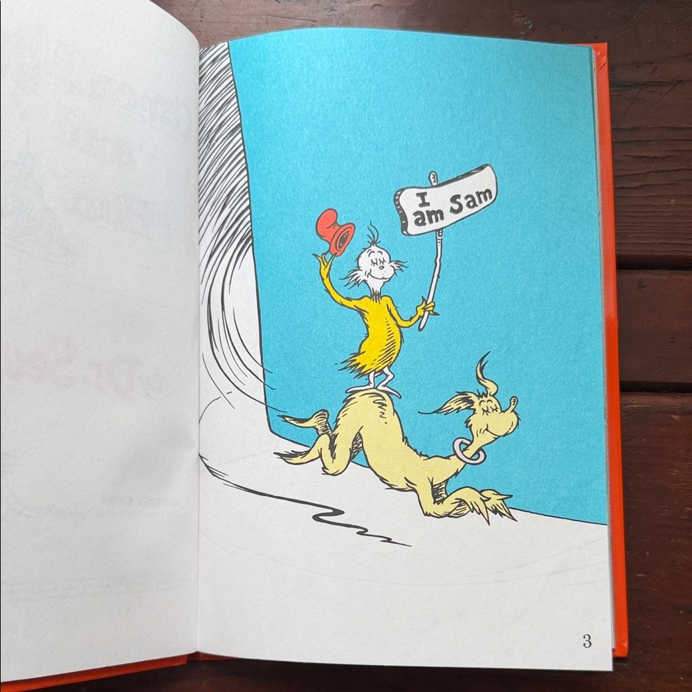Vintage 1960 Green Eggs and Ham Book by Dr. Seuss - Picture 7 of 8